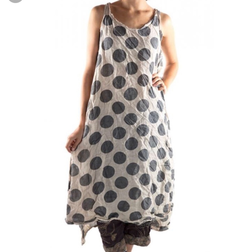 Magnolia Pearl European Linen Layla Tank Dress